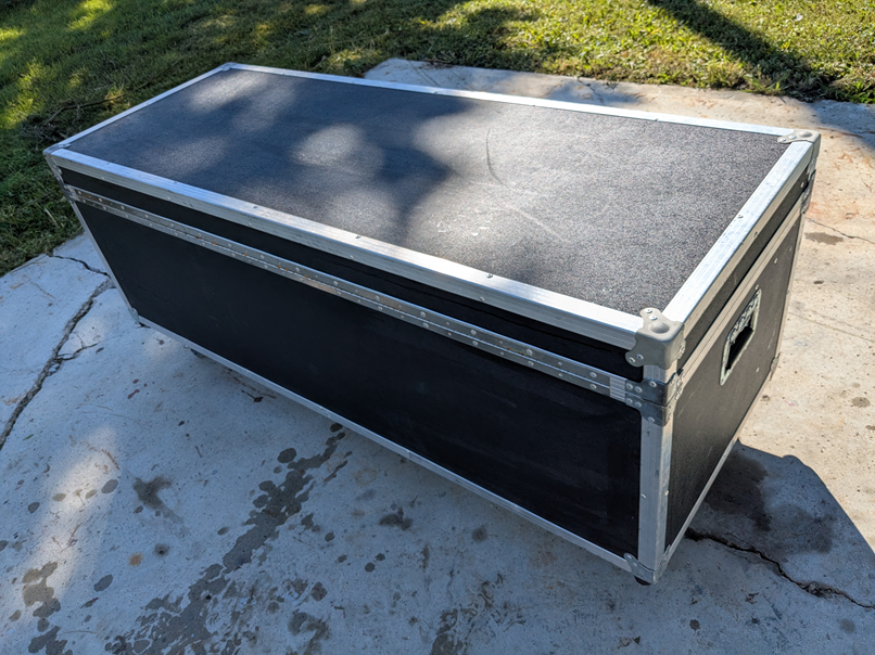 Used 5 Clock Storage Case
