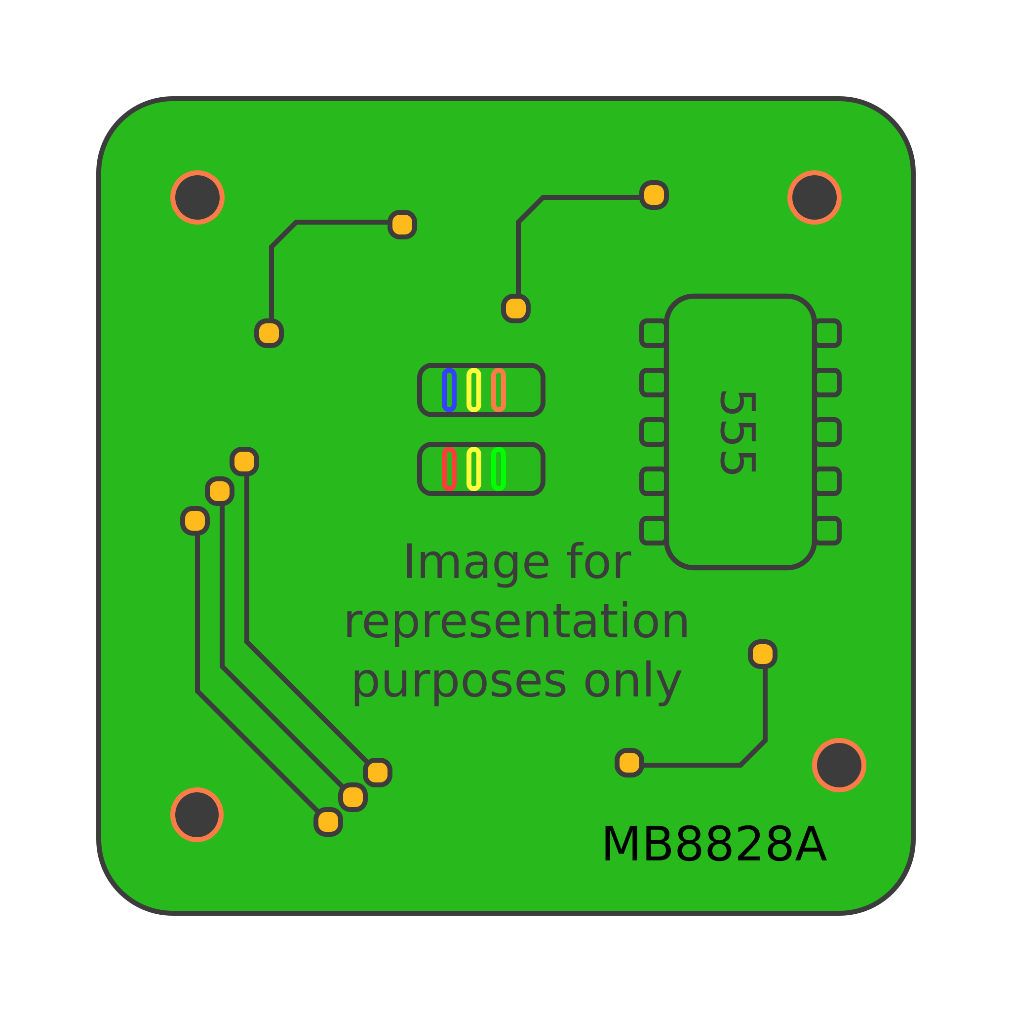 Electronic tapper base (new clocks)