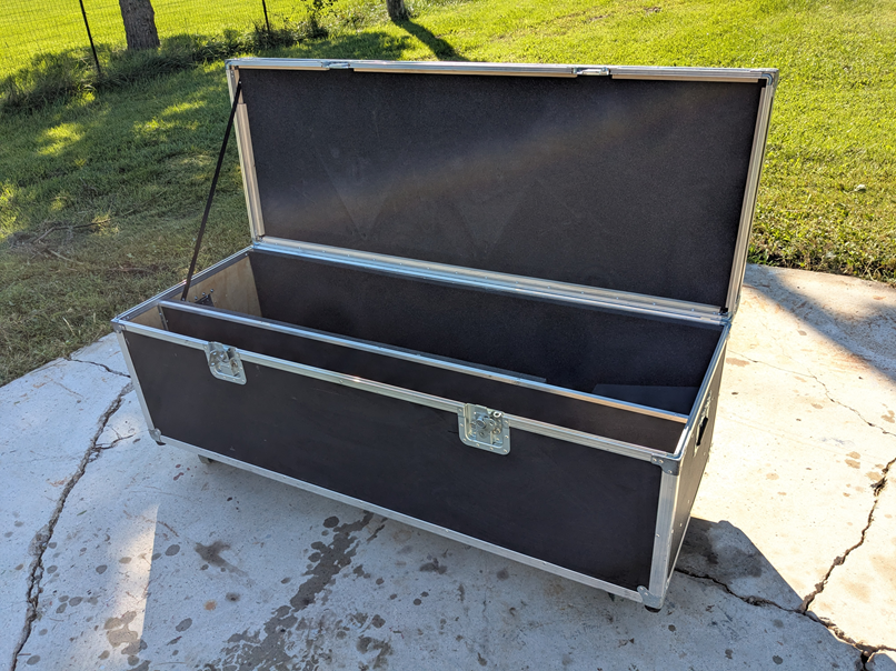 Used 5 Clock Storage Case